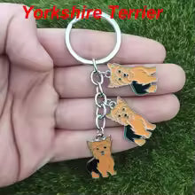 Pure Giftz™ Yorkshire Terrier Dog Keychain Gift