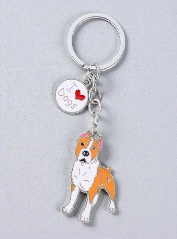 Pure Giftz™ Boxer Dog Keychain Charm Gift