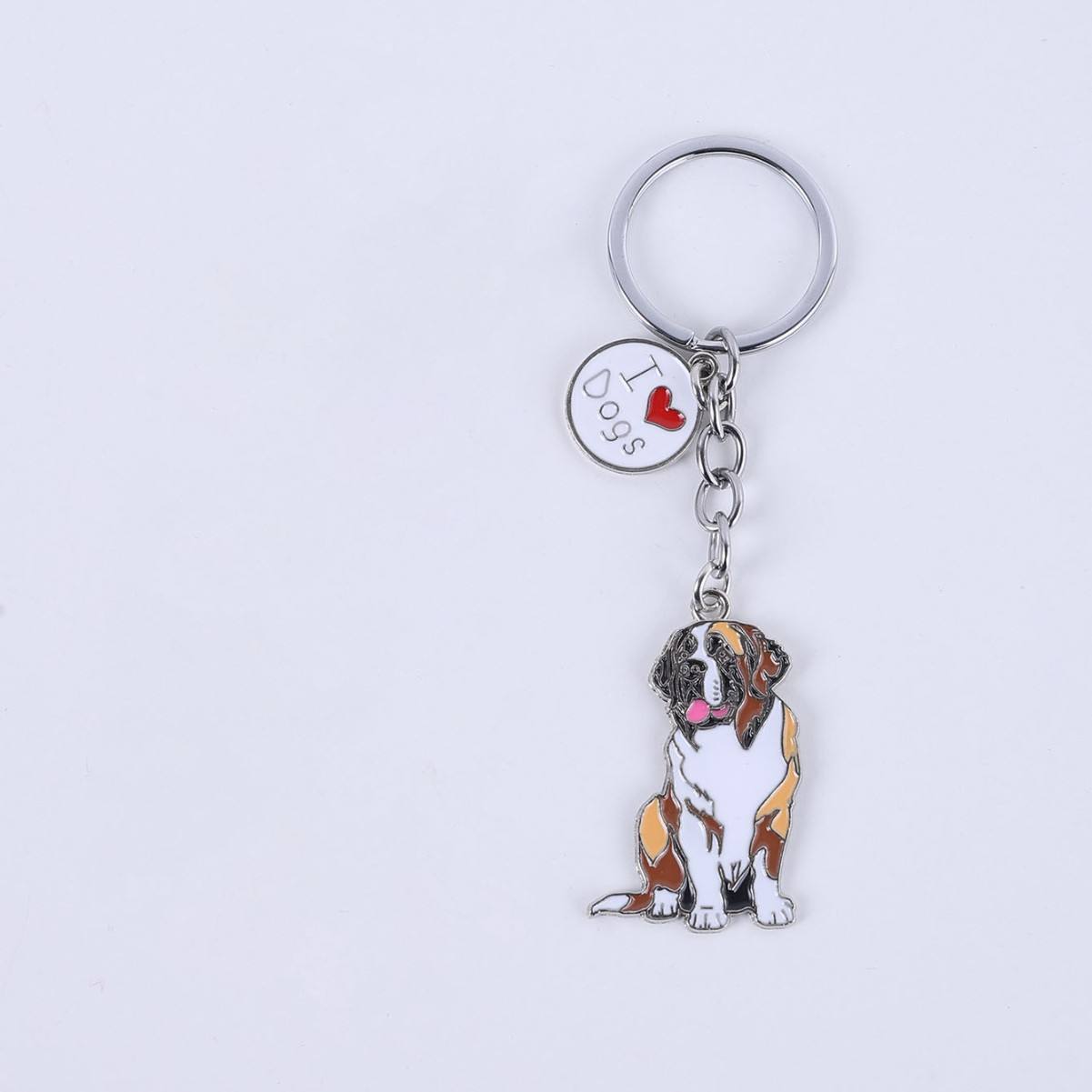 Pure Giftz™ Saint Bernard Dog Keychain Gift