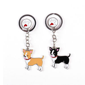 Pure Giftz™Brown Chihuahua Dog Keychain Charm Gift