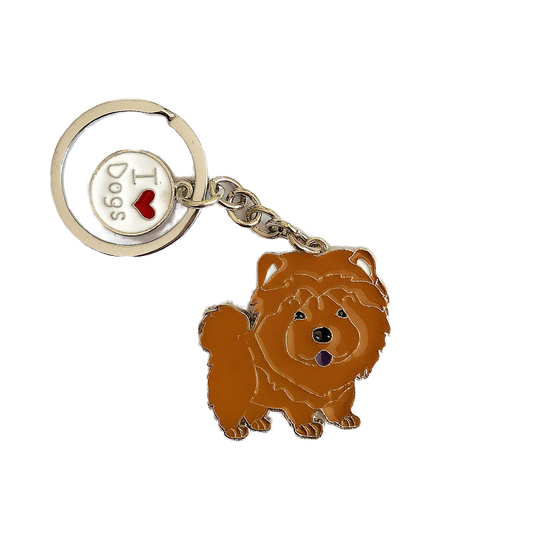 Pure Giftz™ Chow Chow Dog Keychain Charm