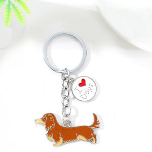 Pure Giftz™ Dachshund Dog Keychain Charm Gift