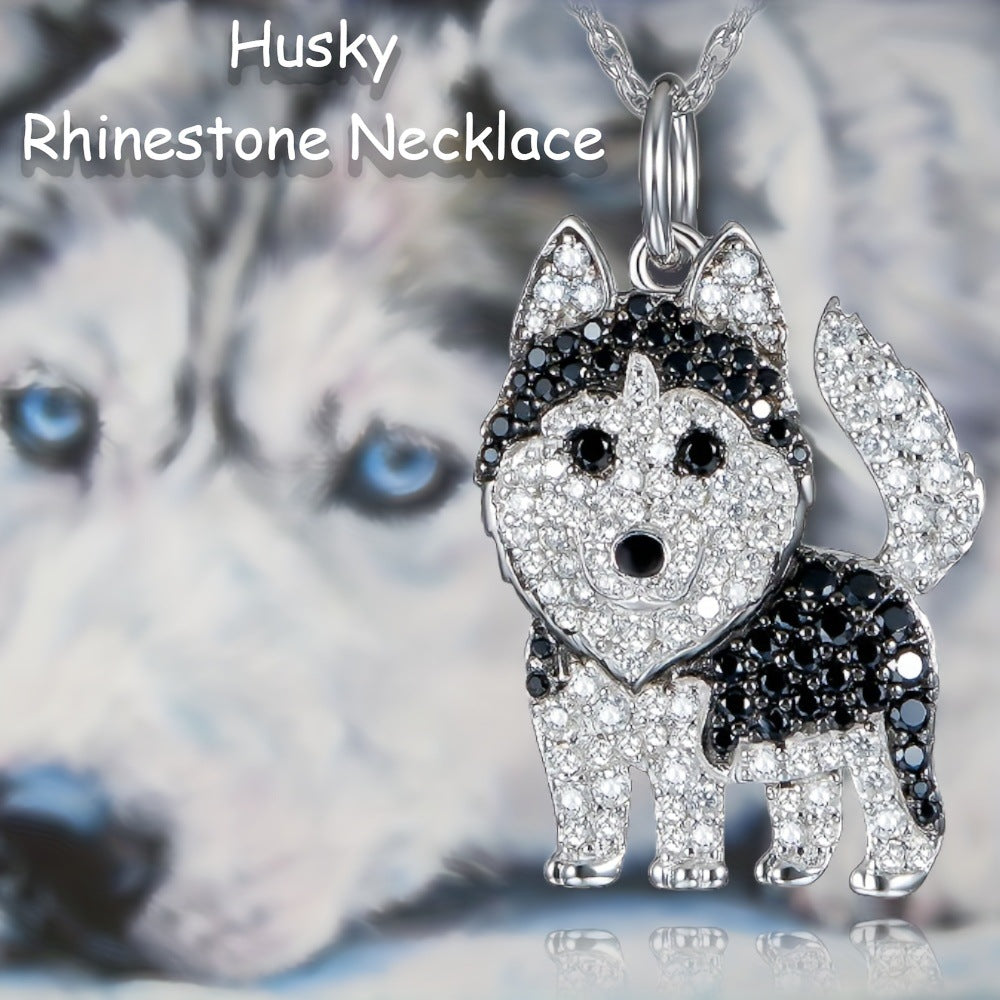 Pure Giftz™ Husky Crystal Necklace