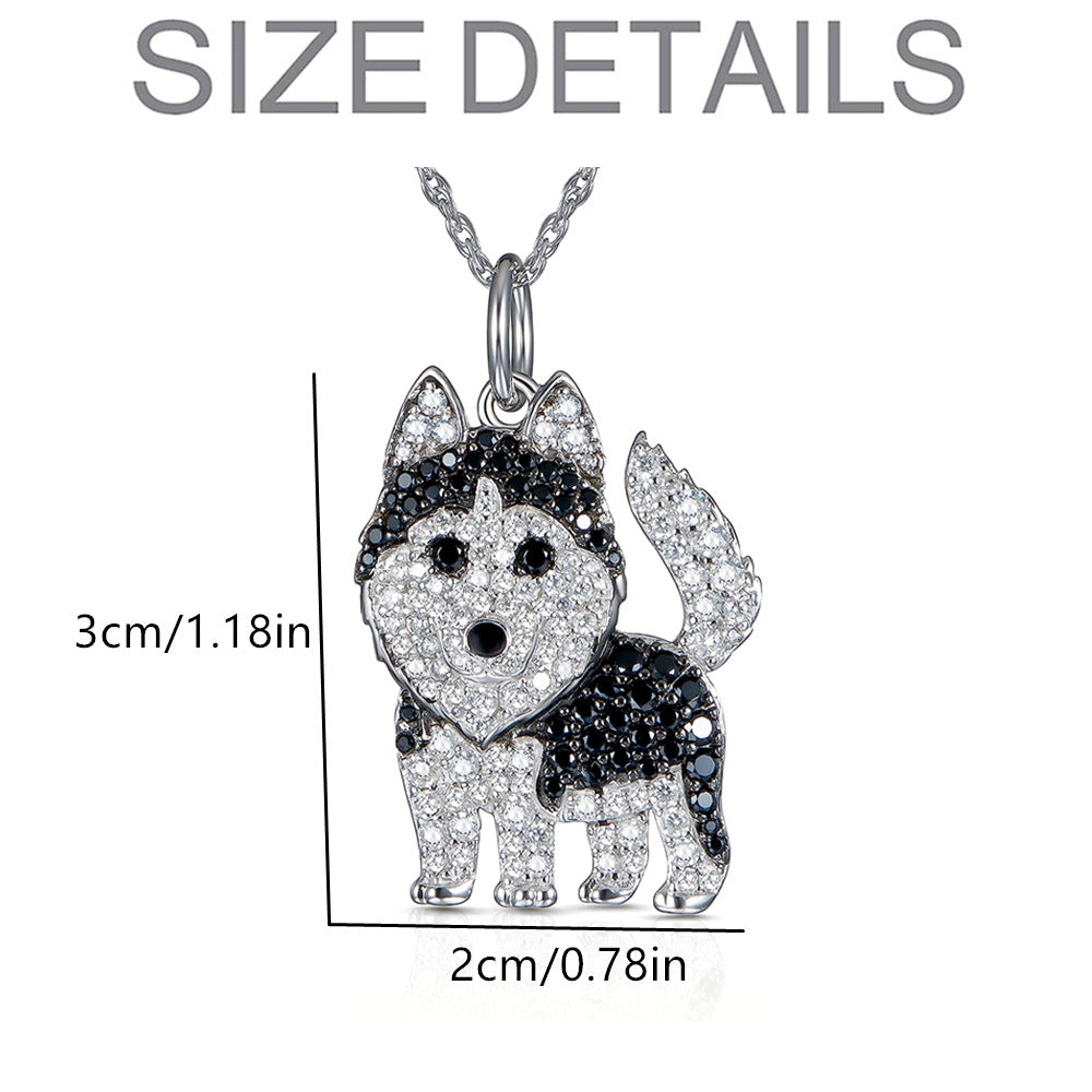 Pure Giftz™ Husky Crystal Necklace