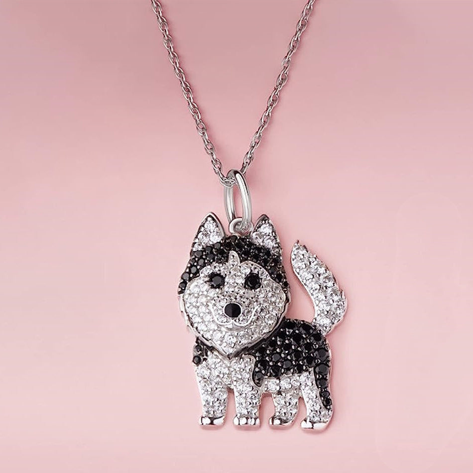 Pure Giftz™ Husky Crystal Necklace