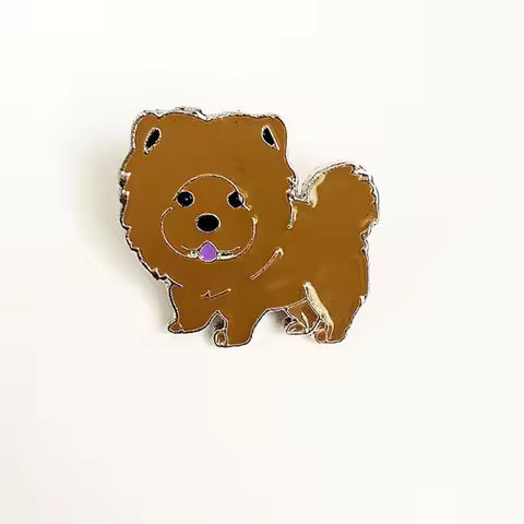 Pure Giftz™ Chow Chow Dog Keychain Charm