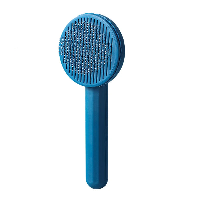 Self-Cleaning Pet Grooming Brush