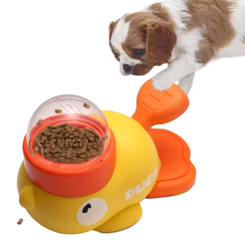Interactive Duck Pet Treat Dispenser