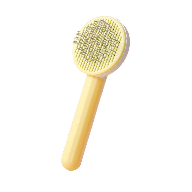 Self-Cleaning Pet Grooming Brush
