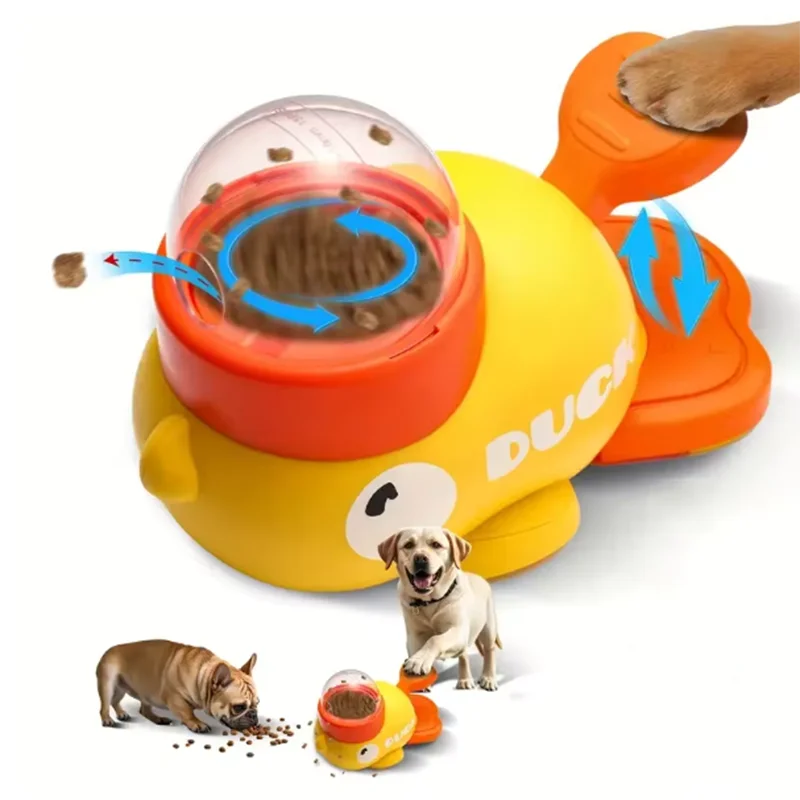 Interactive Duck Pet Treat Dispenser