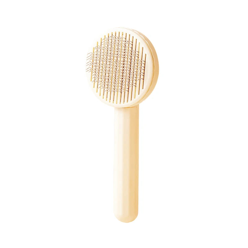 Self-Cleaning Pet Grooming Brush