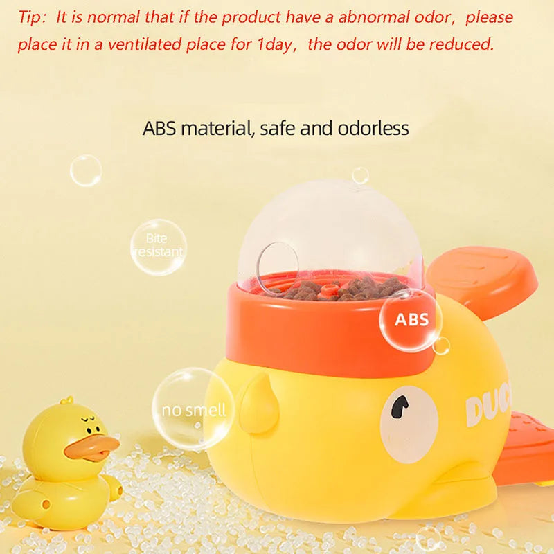 Interactive Duck Pet Treat Dispenser