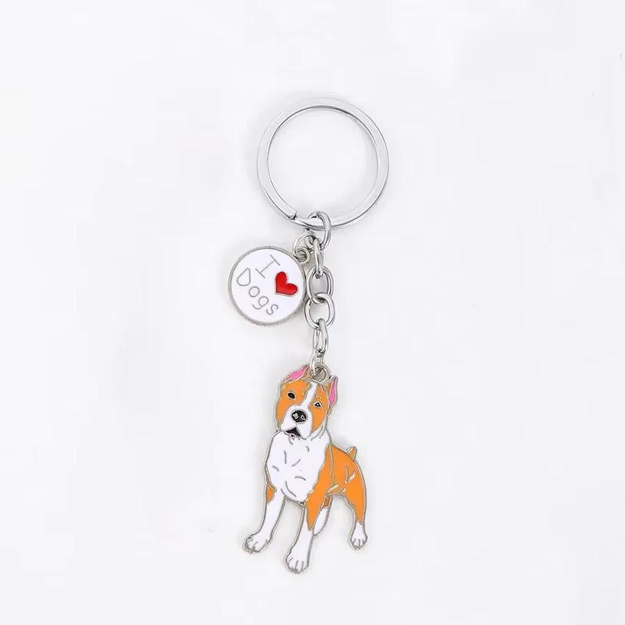 Pure Giftz™ Boxer Dog Keychain Charm Gift