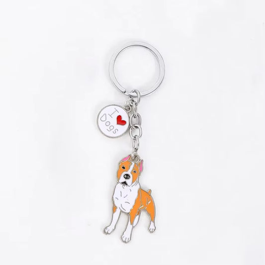Pure Giftz™ Boxer Dog Keychain Charm Gift