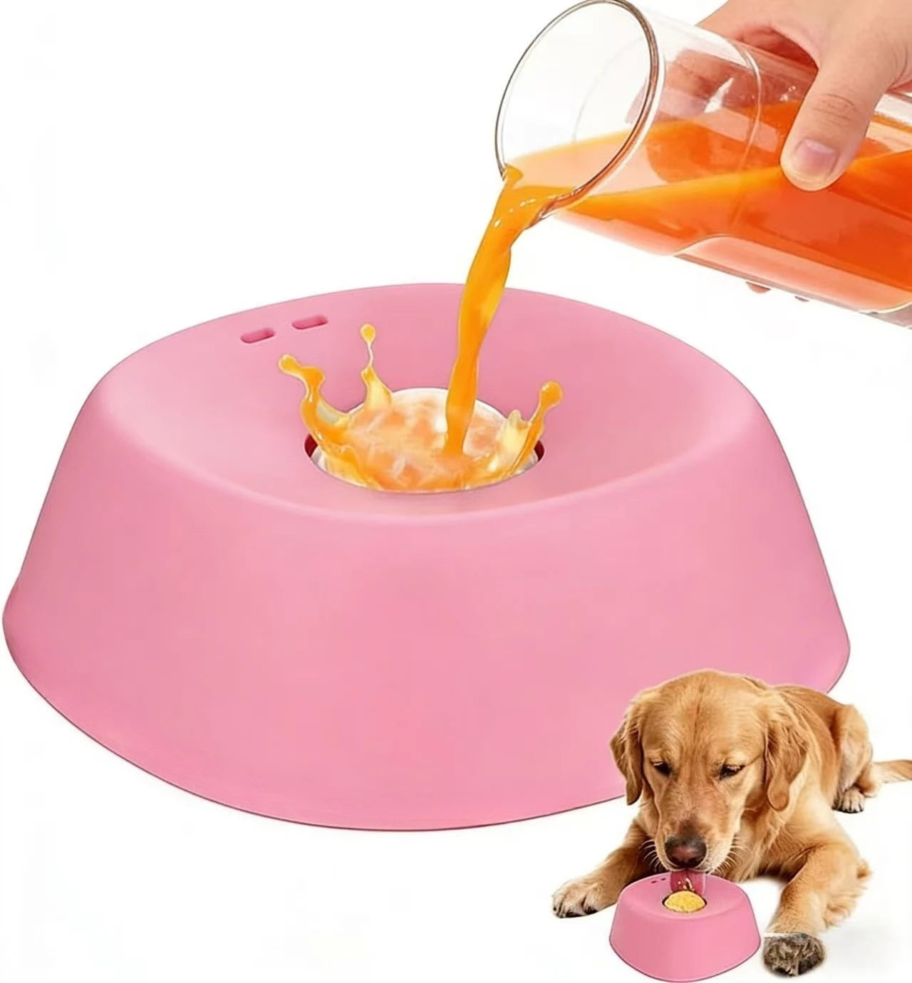 Anti-Choke Lick Bowl