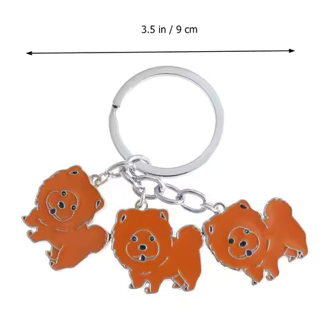 Pure Giftz™ Chow Chow Dog Keychain Charm