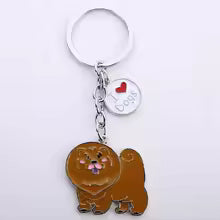 Pure Giftz™ Chow Chow Keychain Charm Gift