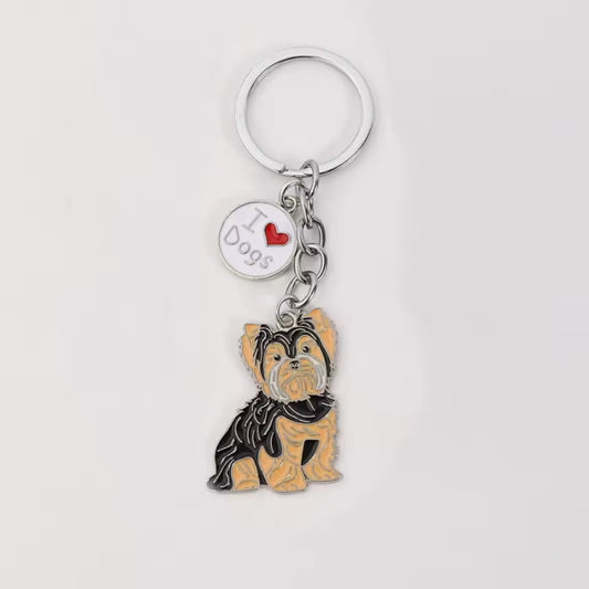Pure Giftz™ Yorkshire Terrier Dog Keychain Gift
