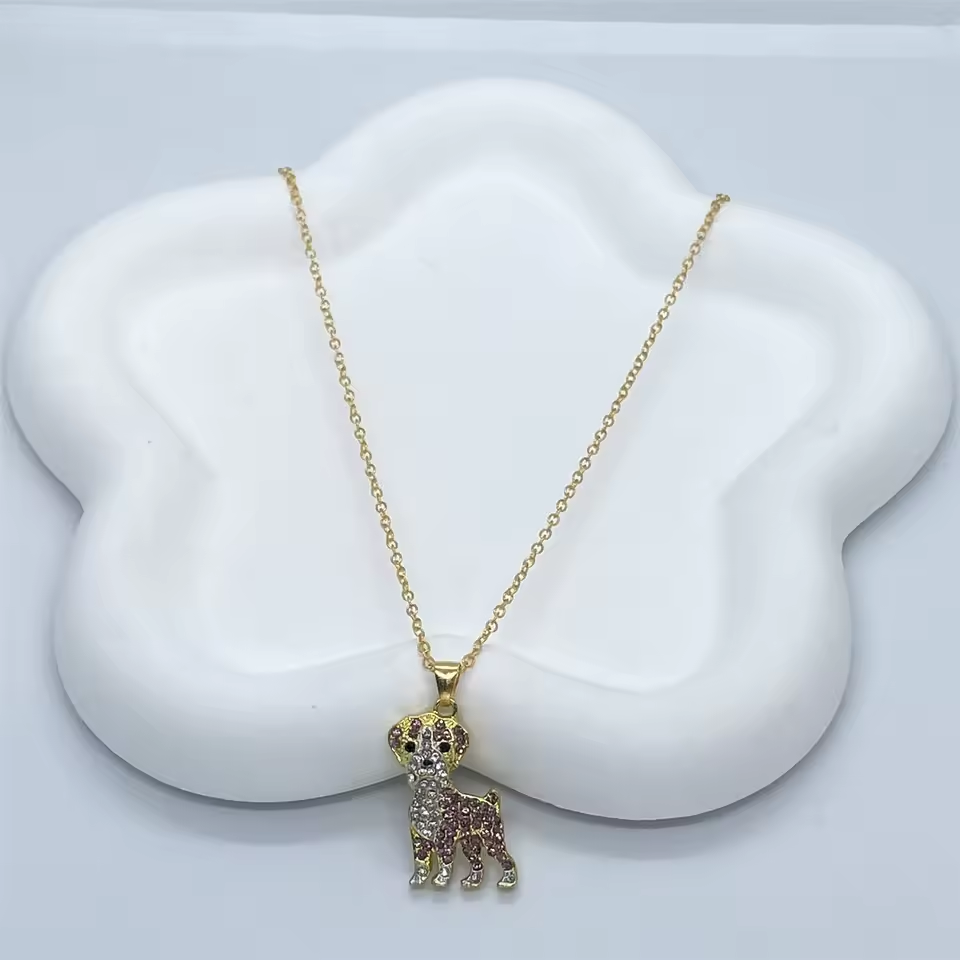 Pure Giftz™ Boxer Crystal Pendant Necklace