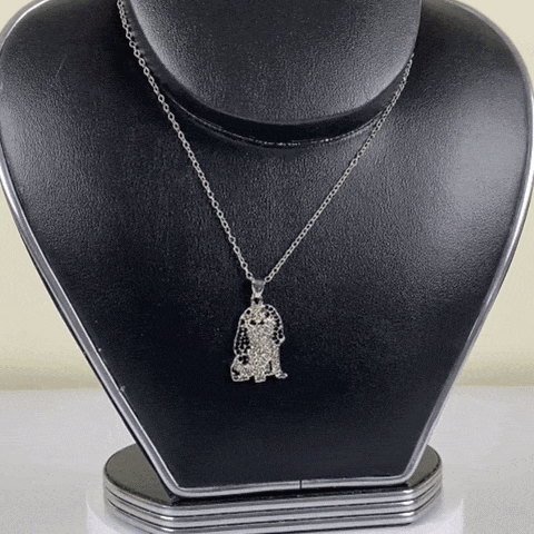 Pure Giftz™ Cavalier Crystal Pendant Necklace