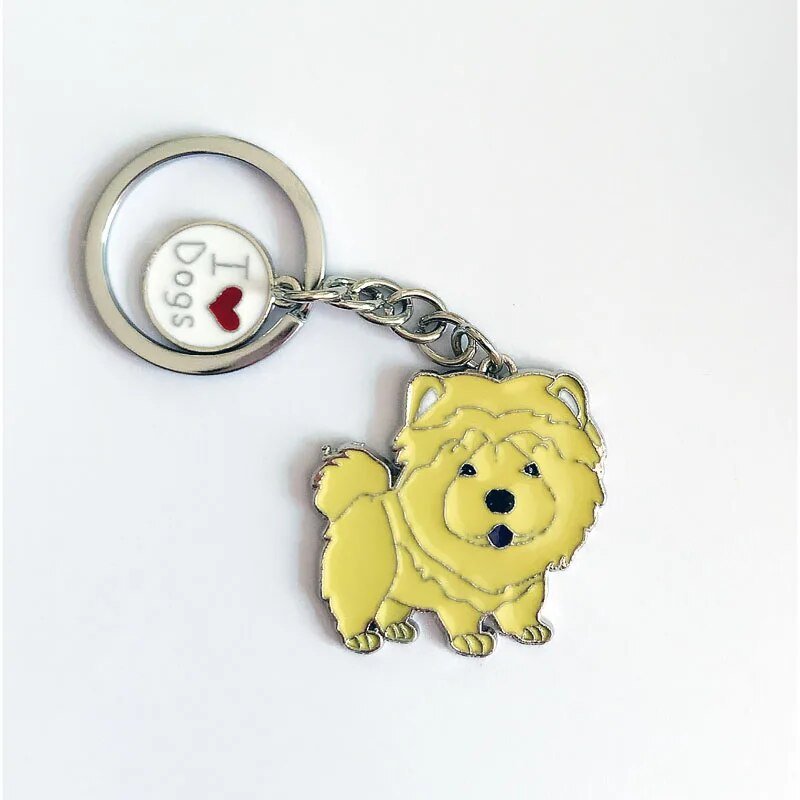 Pure Giftz™ Chow Chow Dog Keychain Charm Gift